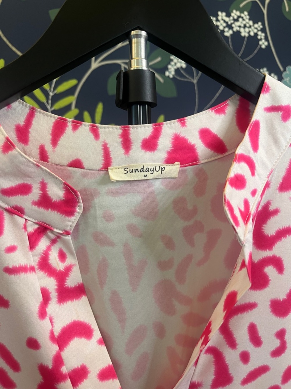 3 Piece Resort Dress Bundle – Pink Leopard + Paisley + Yellow Stripe Size M - Picture 9 of 15